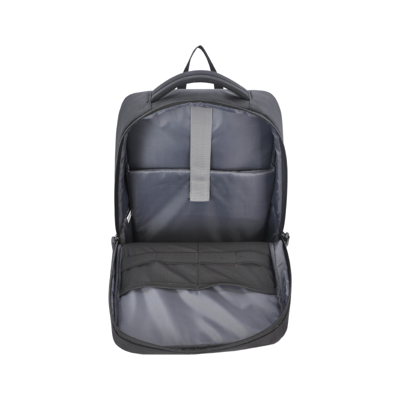 Durable waterproof backpack for laptops in black