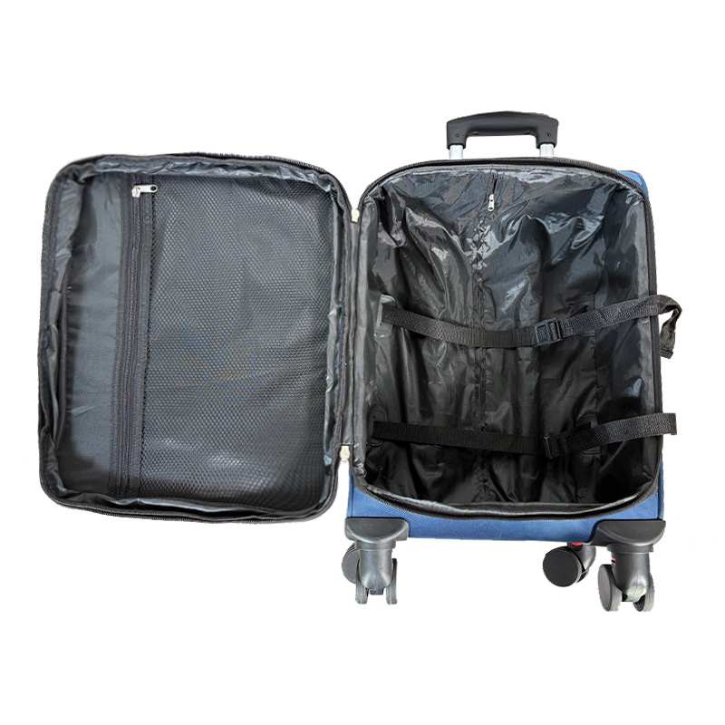 High-quality softside spinner luggage
