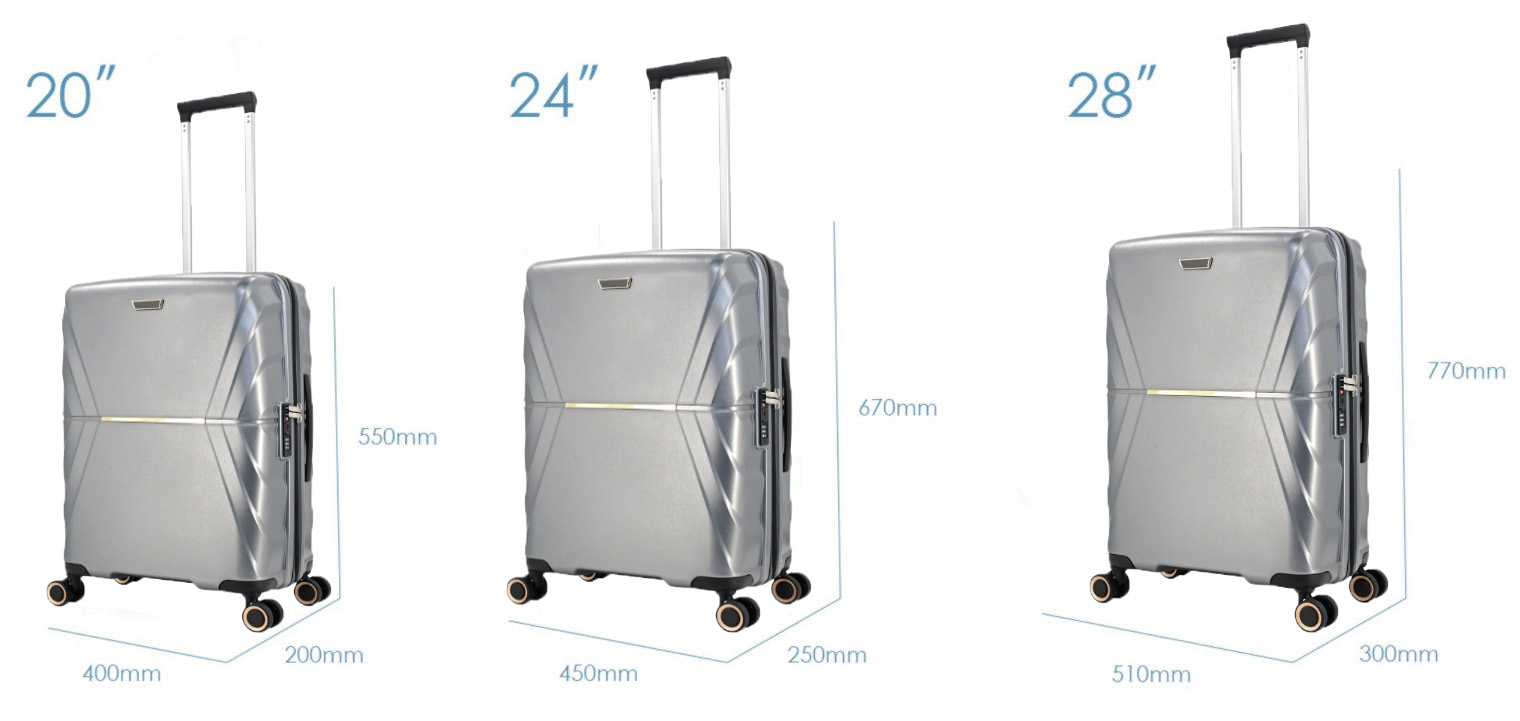 Premium 20/24/28 Inch ABS Hardside Luggage Full Details