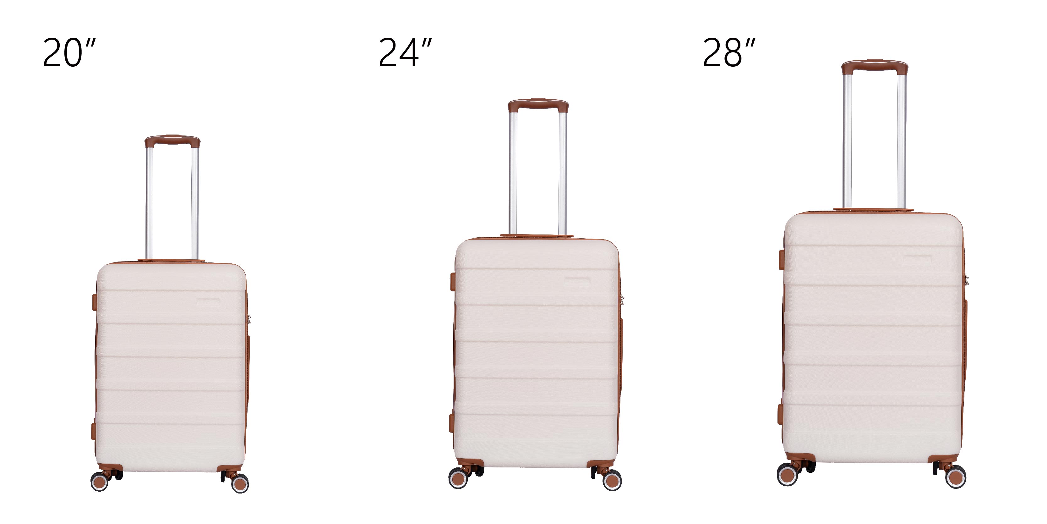 Premium 20/24/28 Inch ABS Hardside Luggage Full Details Premium 20/24/28 Inch ABS Hardside Luggage Full Details