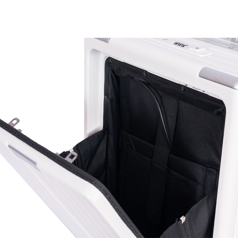20-inch front access suitcase