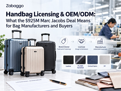 핸드백 라이선싱 및 OEM/ODM: 9억 2,500만 달러 규모의 마크 제이콥스 인수 계약이 가방 제조업체와 구매자에게 미치는 영향은 무엇일까요?